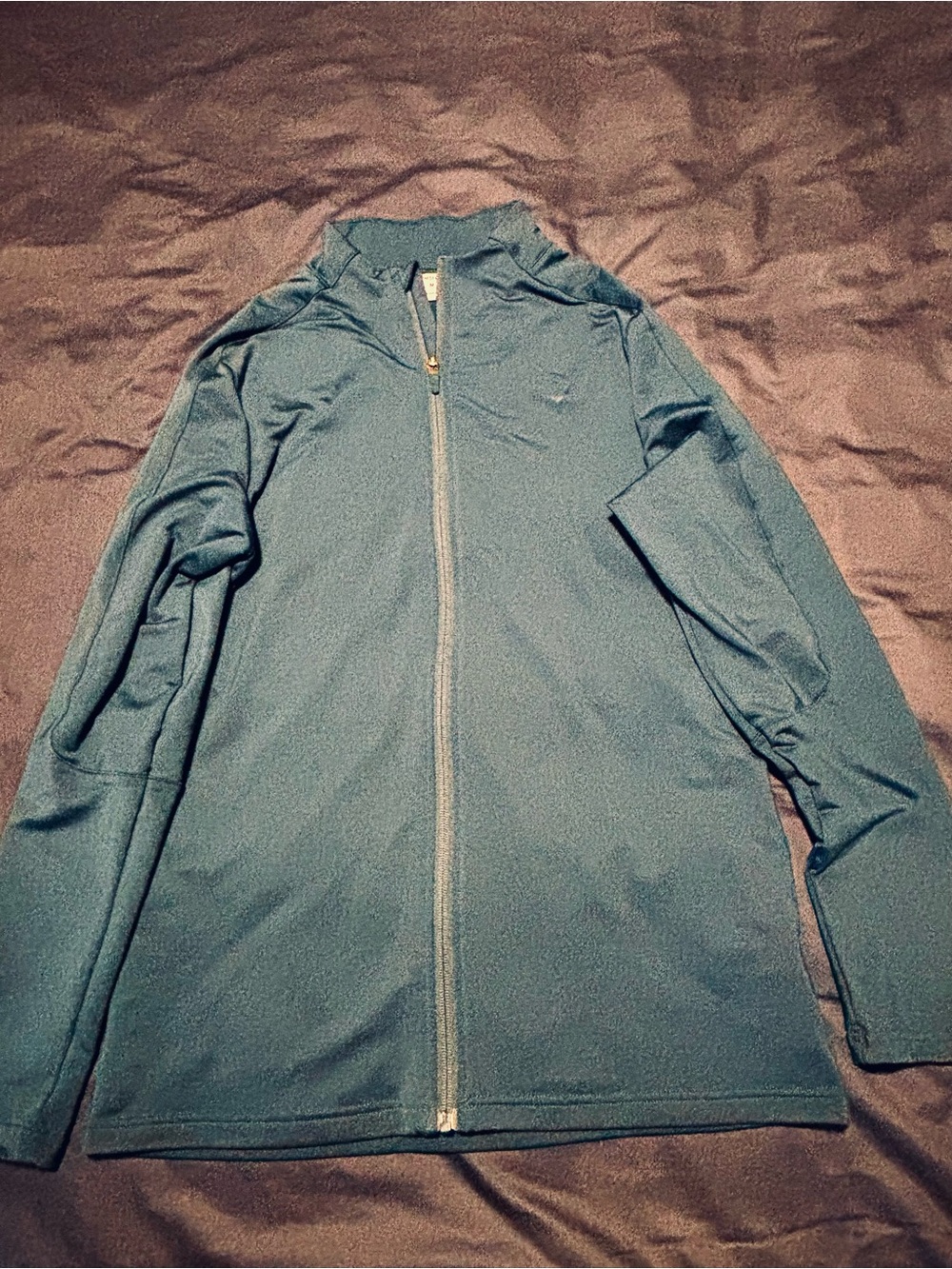 Gymshark Teal Full-Zip Athletic Jacket